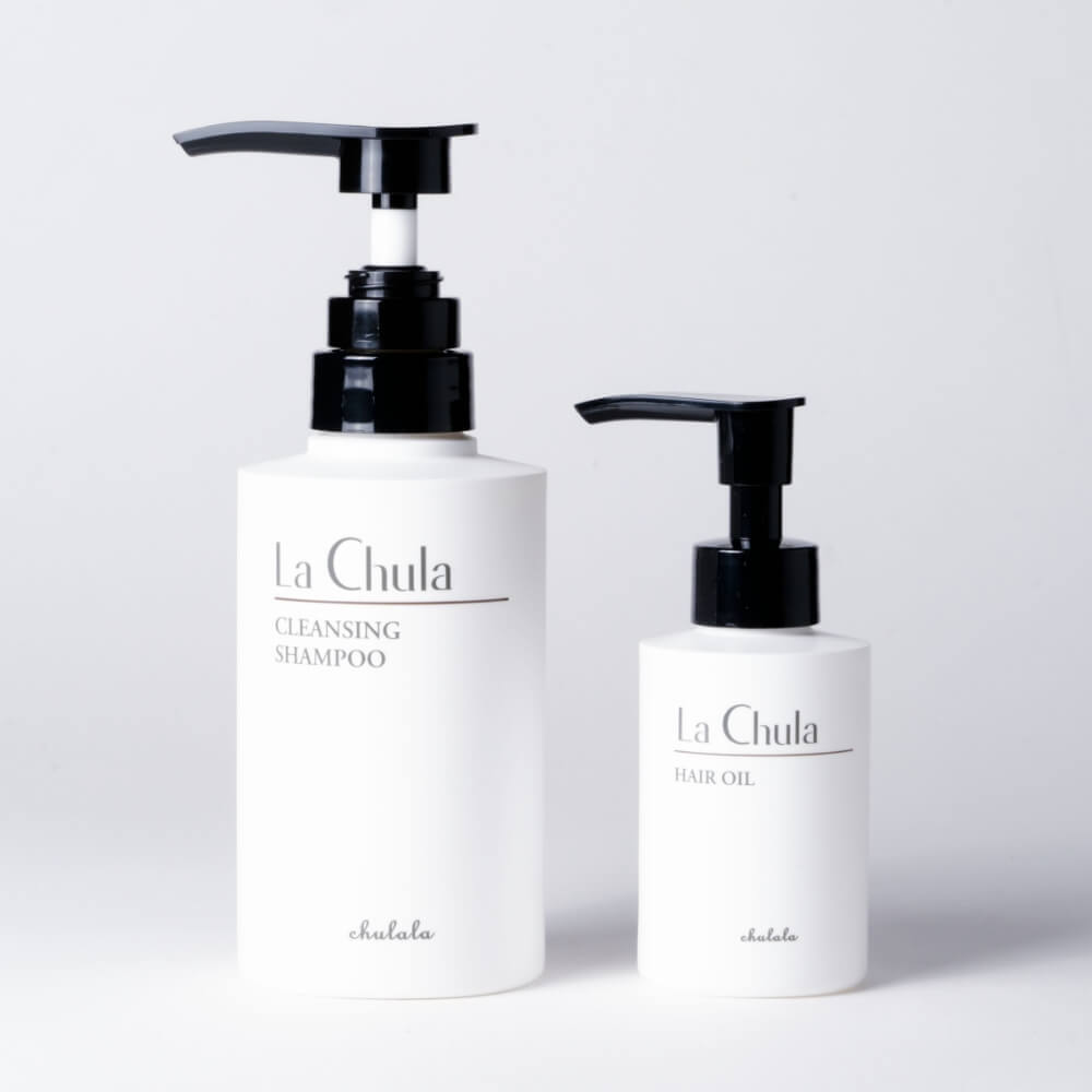 La Chula クレンジングシャンプー＆ヘアオイルセット✖️2箱 通販