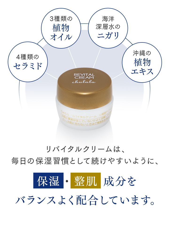 リバイタルクリームLP ｜ ちゅららオンラインショップ